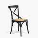 thumbnail image 3 of Silla Madera Tradition Rattan Negro, 3 of 10