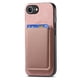 thumbnail image 5 of Funda de Cuero Magnética con Tarjetero para iPhone 16e Cubierta Delgada Rosa, 5 of 5