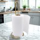 thumbnail image 2 of Soporte Porta Toalla de Papel para Cocina Color Dorado, 2 of 2