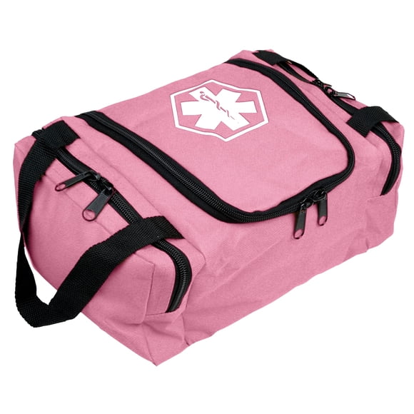 Bolsa de primeros auxilios Dixie EMS Dixigear vacía, rosa, 26,67 x 12,7 x 20,32 cm