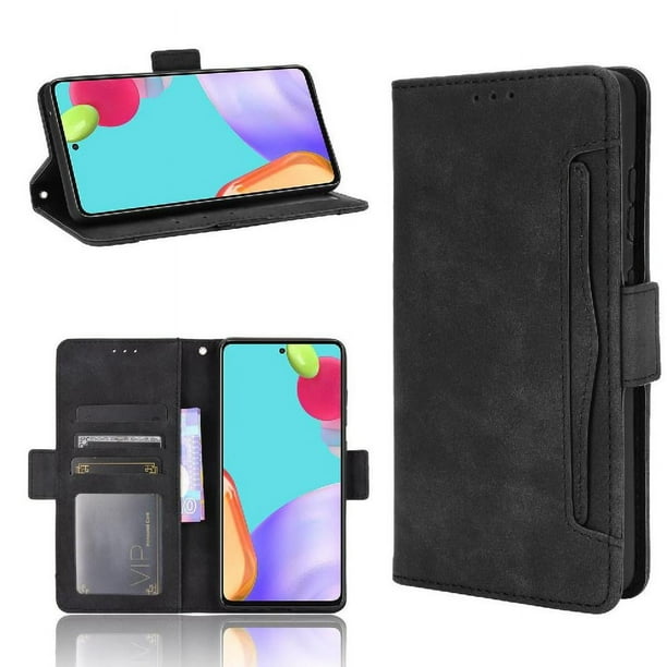 Funda Tipo Billetera FOXDOCK para Samsung Galaxy A52S 5G – Tapa Flip con Tarjetero