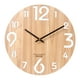 thumbnail image 2 of Reloj De Pared De Madera Con Pilas De Moda Para La Decoración Del Patio De La Sala De Estar En Casa 414, 2 of 2