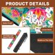 thumbnail image 5 of Tapete de Mahjong VETEB 80 cm con diseño floral y bolsa de transporte, 5 of 6
