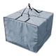 thumbnail image 3 of Cojín Bolsa de Almacenamiento Bolsa de Protección Cuadrada con Cremallera Plegable Bolsa de Almacenamiento Grande para Decoraciones Navideñas Patio Mu gris, 3 of 5