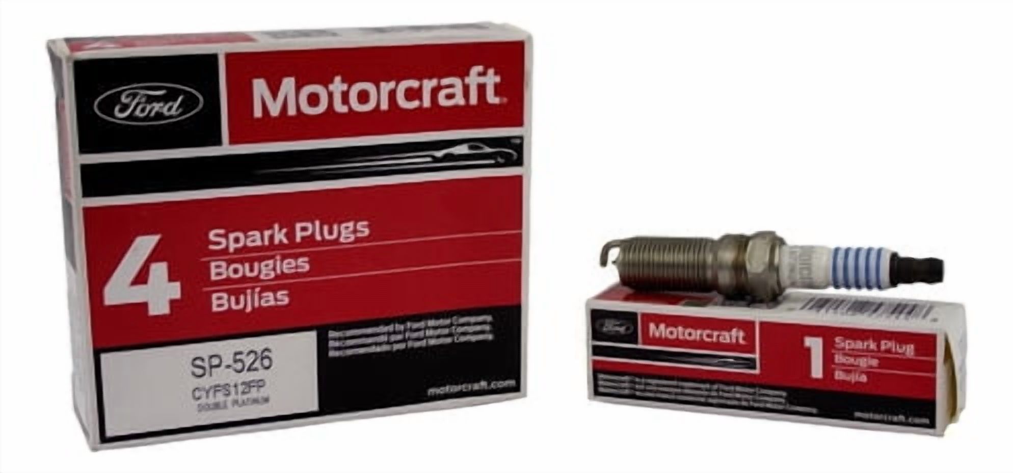 Juego Bujias Ford F-150 Raptor 6.2 2011-2014 Ford Motorcraft