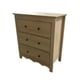 thumbnail image 1 of Cómoda Cajonera 3 Niveles MDP Madera, 1 of 3