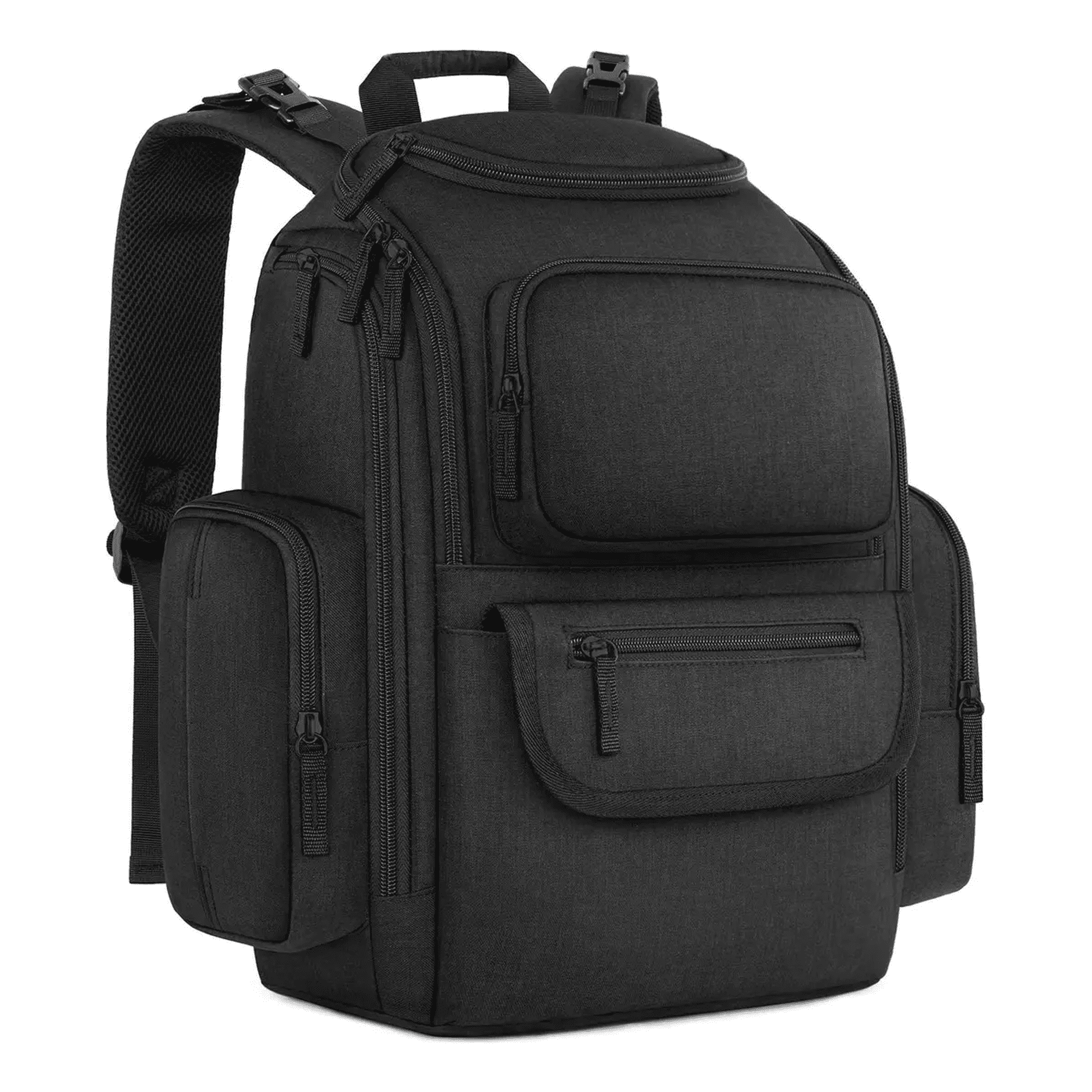 Mochila Belug Pañalera Para Bebé, Impermeable Y Espaciosa Negra