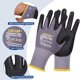 thumbnail image 3 of Guantes de trabajo LOCCEF MicroFoam Nitrilo 12 pares negro XL, 3 of 7
