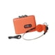 thumbnail image 5 of Grabadora de casetes, grabadora de casetes para MP3, nostálgica, ligera, compacta, con auriculares, portátil para viajes al aire libre. Naranja, 5 of 5