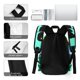 thumbnail image 5 of FIFA-theme Backpack, Campus style schoolbag Bookbag with Adjustable Shoulder Straps And Large Zip Compartment, Unisex Travel Bags.42x30x15cm, 5 of 6