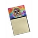 thumbnail image 1 of Dispensador Recargable Con Soporte Para Notas Adhesivas Shih Tzu Hippie Dawg, 1 of 7