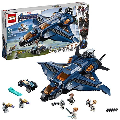 Bloques De Construcción Lego Marvel Avengers Ultimate Quinjet Plane Lego