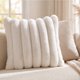 thumbnail image 4 of 2 Fundas Cojin Sherpa Suave 45x45 cm Decorativo - Coleccion Hygge Modelo Menta Celeste, 4 of 4