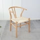 thumbnail image 2 of Pack 2 Sillas Comedor Novahus Wishbone Natural Beige, 2 of 8