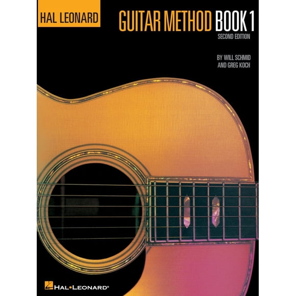 Guitar Method Book 1 Hal Leonard Beginner Acústica/Eléctrica