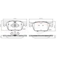 Pastillas Freno Para Auto Allied Nippon Adb02374