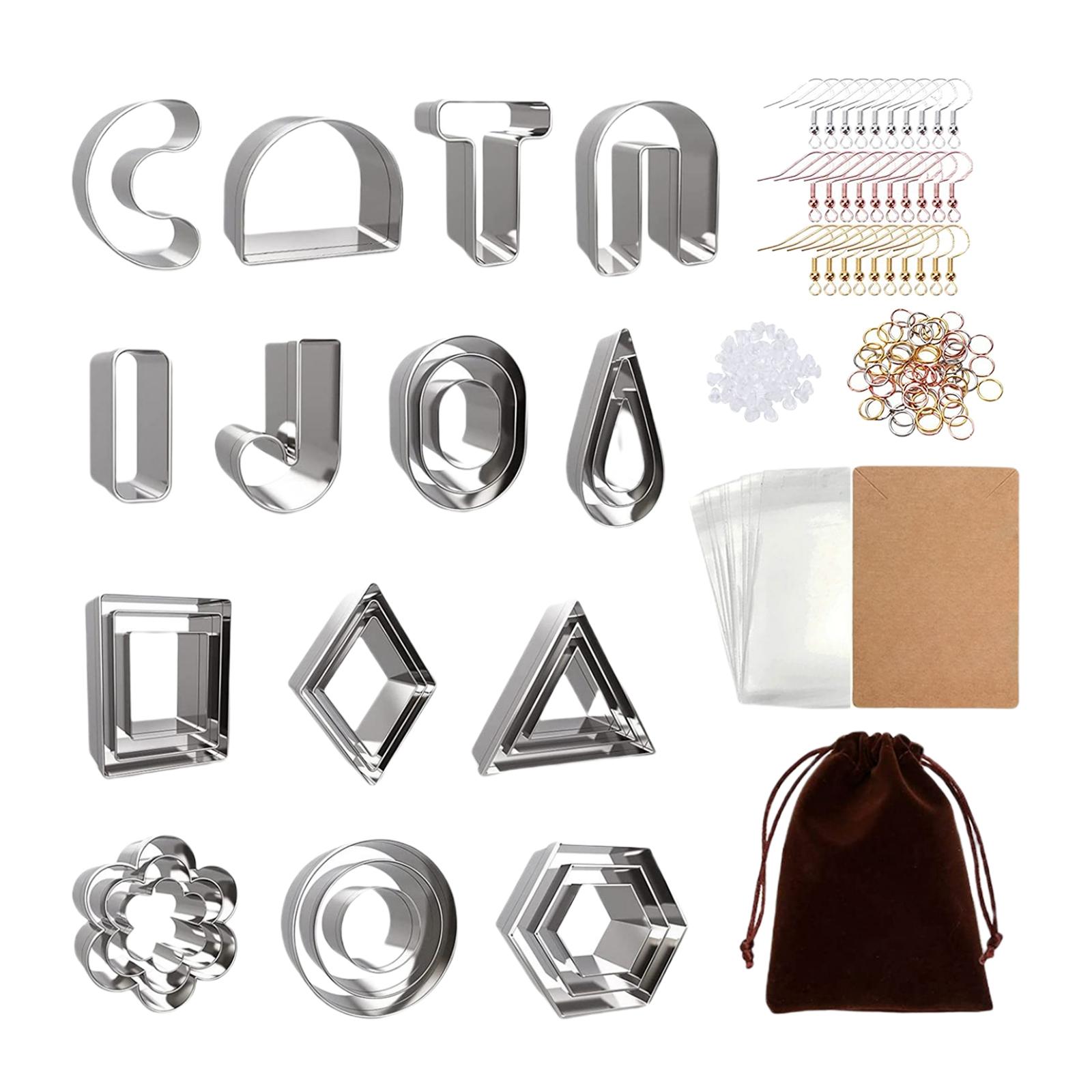 Magideal - Herramienta De Arcilla Polimérica, De Gota De Material Acero Inoxidable, De Corte De Cerámica Artesanal Diy Para Colgante De Joyería Multi