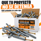 thumbnail image 4 of Tarugo Clavo Punta Cruz 8x60mm Toolmak Caja 100 Unidades, 4 of 8