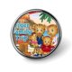 thumbnail image 1 of El vecindario de Daniel Tigre-Theme Round Button Badge: Premium Metal Construction, Ideal for High-End Events 2.8 cm, 1 of 6