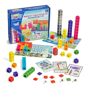 Hand2Mind - Numberblocks Set Cubos Educativos Matemáticas 1-10, 198 Pzs