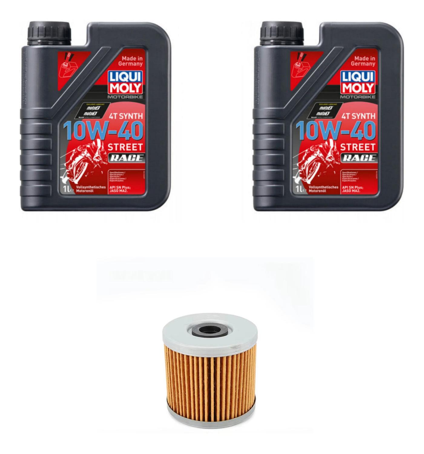 Liqui Moly - Kit Mantencion Moto Lifan Kpt Kpr Kps 200 (2L+Filtro)