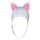 thumbnail image 1 of Capucha De Buceo Con Orejas De Gato Capucha De Neopreno De 3 Mm Para Buceo Lindo Para Navegar En Kayak Blanco Rosa WhiteLine, 1 of 3