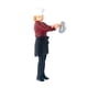 thumbnail image 3 of Cook Chef Figurines Building Scene Figuras Pintadas A Escala 1:64 Chef Red, 3 of 4