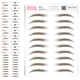 thumbnail image 1 of Tatuajes Temporales para Cejas Brows by Bossy - Marrón Impermeable, 1 of 8