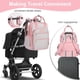 thumbnail image 5 of Mochila para pañales AOMAY Mommy Bag de viaje de gran capacidad, color rosa, 5 of 7
