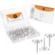 thumbnail image 1 of Push Pins Luxurecourt Clear, 150 unidades, para tablón de anuncios, 1 of 6