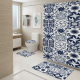 thumbnail image 2 of Set Juego De Baño 4 Piezas Con Cortina Deco Hogar Completo, 2 of 5