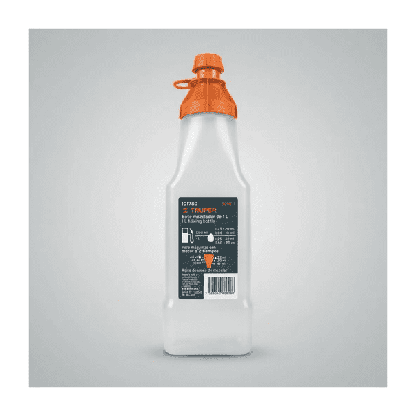 Botella Mezcla Aceite y Gasolina Truper 1 Litro BOME-1
