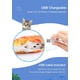 thumbnail image 3 of Pez eléctrico de 10.5 pulgadas, juguete de pez flexible para gatos, juguete realista para perros, juguete de hierba gatera con movimiento, juguete interactivo de peluche para gatos, divertido juguete, 3 of 6