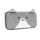 thumbnail image 2 of Lindo Estuche De Transporte Con Forma De Pata De Gato Compatible Con Nintendo Switch Slim Style Gris, 2 of 5