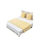 thumbnail image 3 of Juego De Piecera De Cama Con 2 Fundas Modelo Rastrojar Amarillo, 3 of 3
