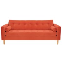 Bodevir - Sofa Retro 3Cg Felpa 05 Naranja