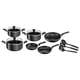 thumbnail image 1 of Batería de Cocina 12 Piezas Super Cook B459Sc84 Aluminio Negro, 1 of 7