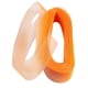 thumbnail image 1 of 50 yardas 2 pulgadas de ancho poliéster crin de caballo trenza naranja amarillo, 1 of 5