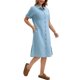 thumbnail image 4 of INSPIRE CHIC Vestido Camisero de Mezclilla para Mujer Regreso a Clases Manga Corta Botones Casual Vestido Midi Azul Claro 2XL, 4 of 5