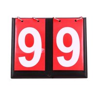Ioensy - El Marcador De Puntuación De 2 Dígitos Levanta El Marcador De Mesa Para La Pelota De Baloncesto Roja