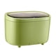 thumbnail image 2 of Mini Cubo de Basura para Escritorio Portátil con Tapa para Baño Encimera Cocina Verde (Cubo de Basura), 2 of 3