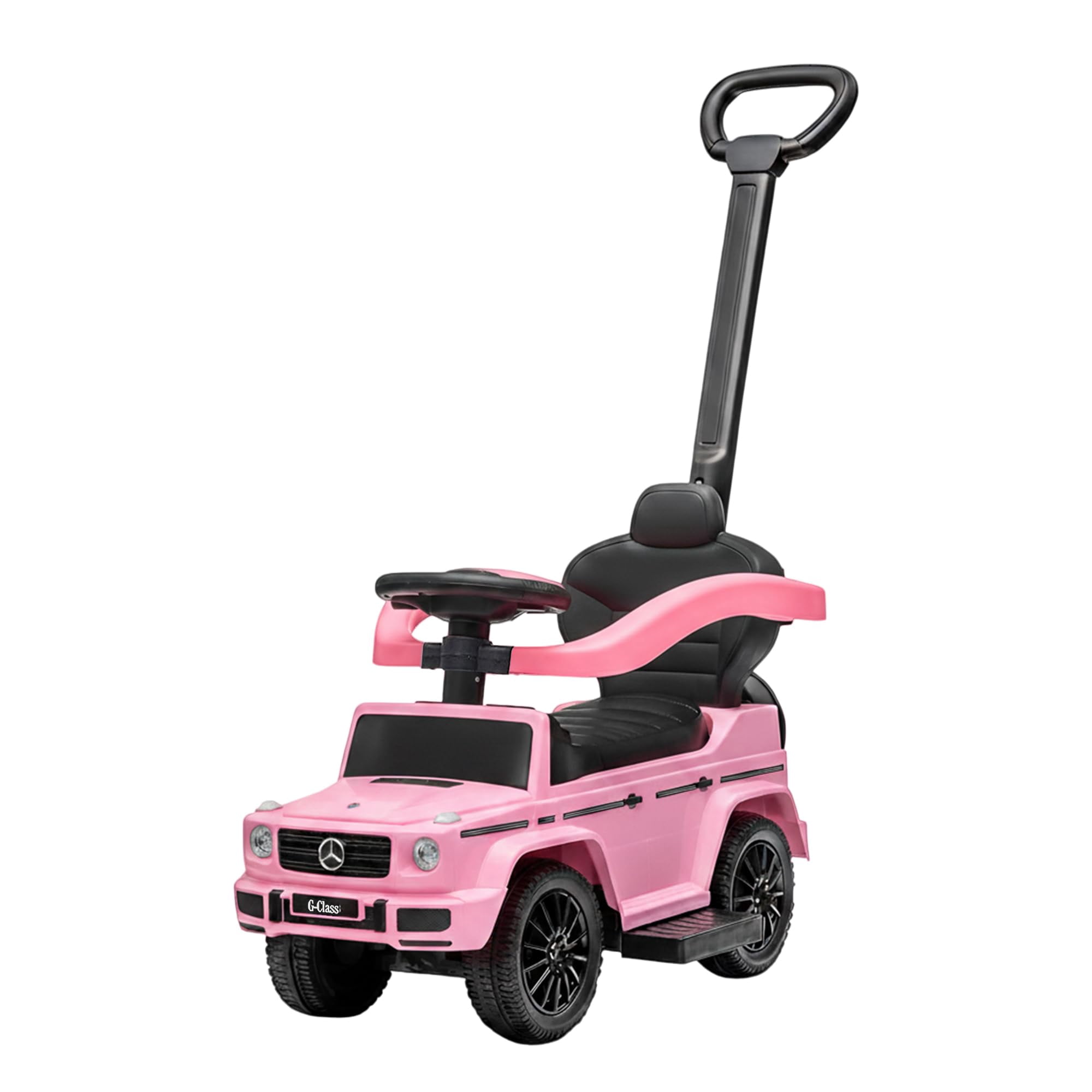 Auto De Empuje Mercedes G-wagon Rosa 3 En 1 De Best Ride On Cars