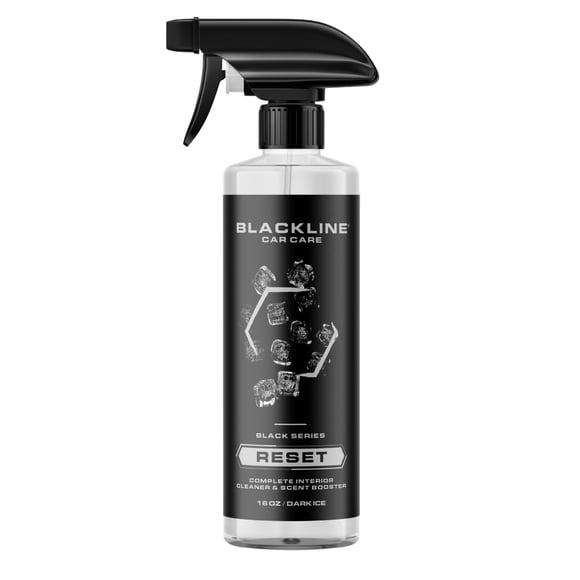Limpiador de interiores de coche Blackline Luxury Scented Leather Reset