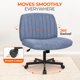 thumbnail image 5 of Silla Orange Factory con Ruedas Azules para Tocador, 5 of 7