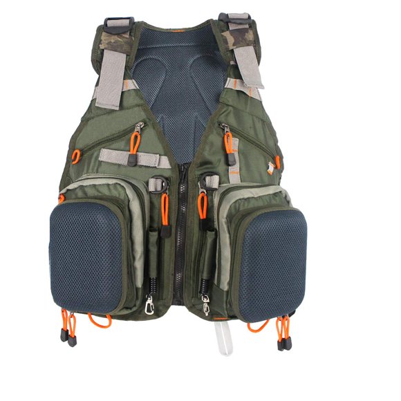 Paquete de chaleco de pesca Mochila ajustable Kylebooker