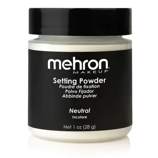 Polvo Fijador Mehron Makeup 28 G (1 Oz) Neutro Para Halloween