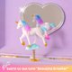 thumbnail image 3 of Giggle Honey Musical Unicorn Jewelry Box for Girls, 3 of 3