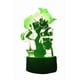 thumbnail image 2 of Lampara Ilusion 3D Goku y Milk de 7 colores, Base touch, 2 of 7
