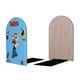 thumbnail image 2 of La Nueva Hora de Popeye Sujetalibros decorativos temáticos, tope para estantería con base antideslizante, uso dual para hogar y oficina - 2 piezas, 2 of 6