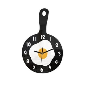 Genérico - Reloj De Pared Acrílico Con Números Romanos, Silencioso, Para Cocina, Hotel Y Baño